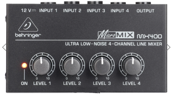 Behringer Micromix MX400 Line Mixer - Image 3